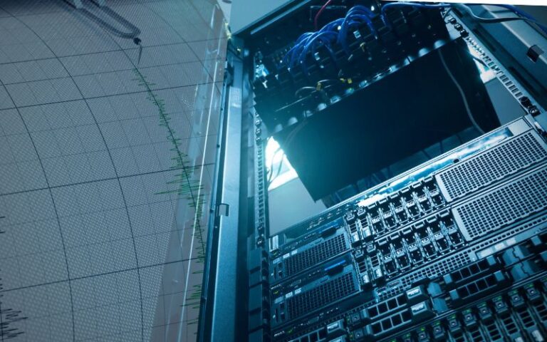 Closed (seismic) server rack