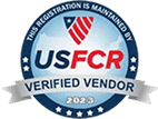 this registration is maintained by USFCR, verified vendor 2023