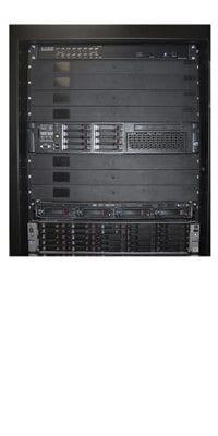 For standard 19" mounting on 24" overall rack widths (24" width frames require two pairs of MCX mounting channels per frame)