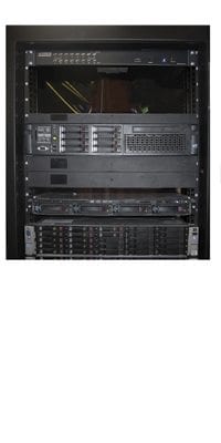 For standard 19" mounting on 24" overall rack widths (24" width frames require two pairs of MCX mounting channels per frame)