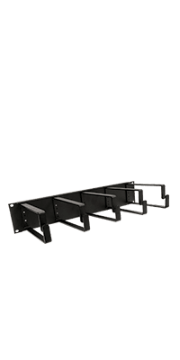 For standard 19" mounting on 24" overall rack widths (24" width frames require two pairs of MCX mounting channels per frame)