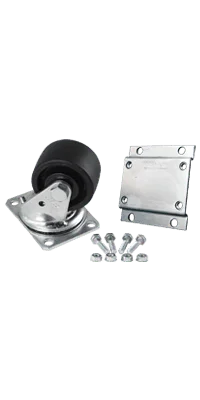 For standard 19" mounting on 24" overall rack widths (24" width frames require two pairs of MCX mounting channels per frame)