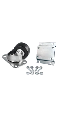 For standard 19" mounting on 24" overall rack widths (24" width frames require two pairs of MCX mounting channels per frame)