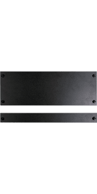 For standard 19" mounting on 24" overall rack widths (24" width frames require two pairs of MCX mounting channels per frame)