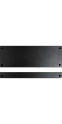 For standard 19" mounting on 24" overall rack widths (24" width frames require two pairs of MCX mounting channels per frame)