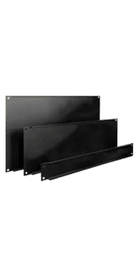 For standard 19" mounting on 24" overall rack widths (24" width frames require two pairs of MCX mounting channels per frame)